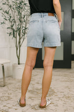 Load image into Gallery viewer, Judy Blue Scarlett High Waist Trouser Short
