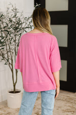 Load image into Gallery viewer, Stay On Top Relaxed Tee in Candy Pink
