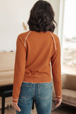 Load image into Gallery viewer, Stitch In Time Waffle Knit Top
