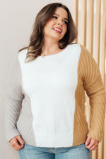 Load image into Gallery viewer, This, That, and the Other Color Block Sweater
