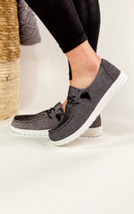 Load image into Gallery viewer, Maco Water Drop Sneaker in Black
