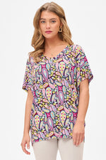 Load image into Gallery viewer, Dear Scarlett Paisley Sadie Top
