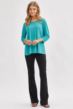 Load image into Gallery viewer, Dear Scarlett Signature Classic Round Neck Top
