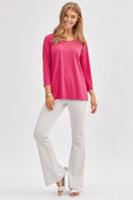 Load image into Gallery viewer, Dear Scarlett Signature Classic Round Neck Top
