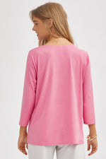 Load image into Gallery viewer, Dear Scarlett Signature Classic Round Neck Top
