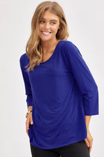 Load image into Gallery viewer, Dear Scarlett Signature Classic Round Neck Top
