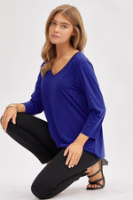 Load image into Gallery viewer, Dear Scarlett Signature Classic V-Neck Top
