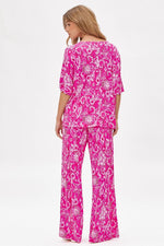 Load image into Gallery viewer, Dear Scarlett Cabana Set in Hot Pink
