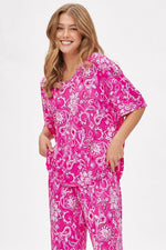 Load image into Gallery viewer, Dear Scarlett Cabana Set in Hot Pink
